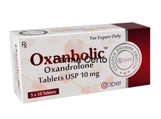 Oxandrolona 10mg cooper pharma